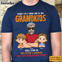 Personalized  Funny Shirt For Grandpa Man And Kids Shirt - Hoodie - Sweatshirt 32847 thumb 1