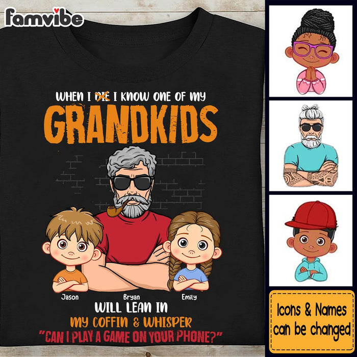 Personalized  Funny Shirt For Grandpa Man And Kids Shirt - Hoodie - Sweatshirt 32847 1