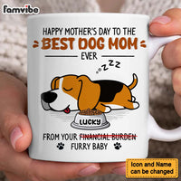 Personalized Gift For Dog Mom, Dog Dad From Your Furry Baby Mug 32851 thumb 1
