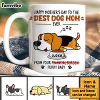Personalized Gift For Dog Mom, Dog Dad From Your Furry Baby Mug 32851 thumb 1