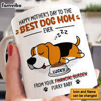 Personalized Gift For Dog Mom, Dog Dad From Your Furry Baby Mug 32851 thumb 1