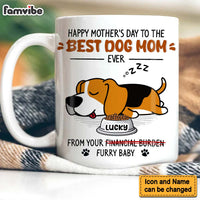 Personalized Gift For Dog Mom, Dog Dad From Your Furry Baby Mug 32851 thumb 1