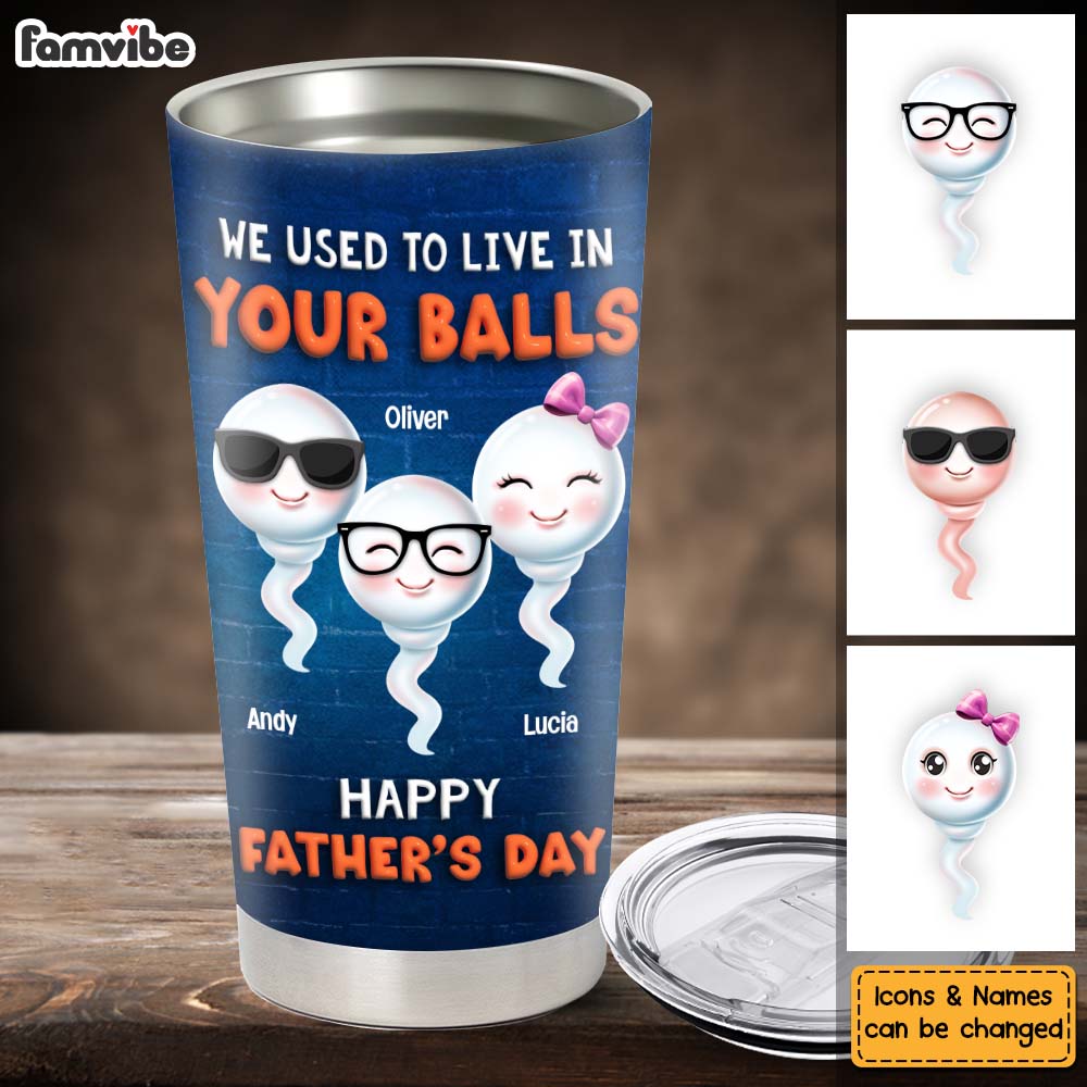 Personalized Gift For Dad We Used To Live Full Printed Tumbler 32855 Primary Mockup