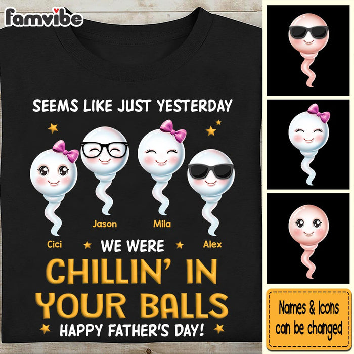 Personalized Gift For Dad Seems Like Just Yesterday Shirt - Hoodie - Sweatshirt 32857 1
