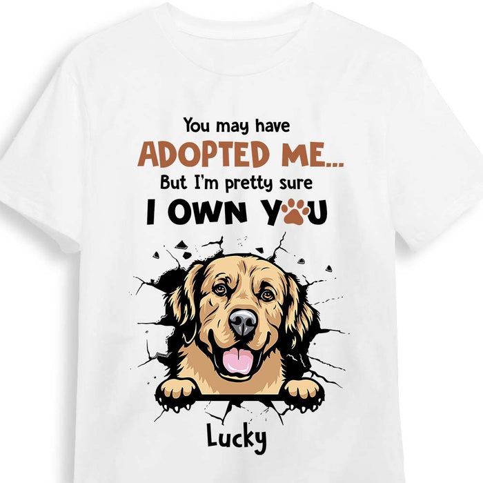 Personalized Gift For Dog Mom I'm Pretty Sure I Own You Shirt - Hoodie - Sweatshirt 32859 1