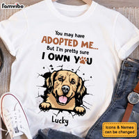 Personalized Gift For Dog Mom I'm Pretty Sure I Own You Shirt - Hoodie - Sweatshirt 32859 thumb 1