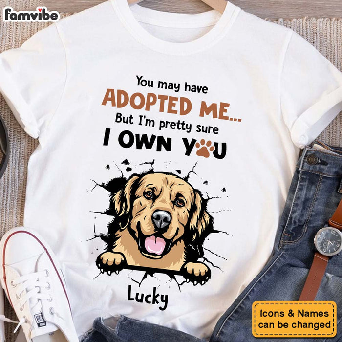 Personalized Gift For Dog Mom I'm Pretty Sure I Own You Shirt - Hoodie - Sweatshirt 32859 1