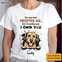 Personalized Gift For Dog Mom I'm Pretty Sure I Own You Shirt - Hoodie - Sweatshirt 32859 thumb 1