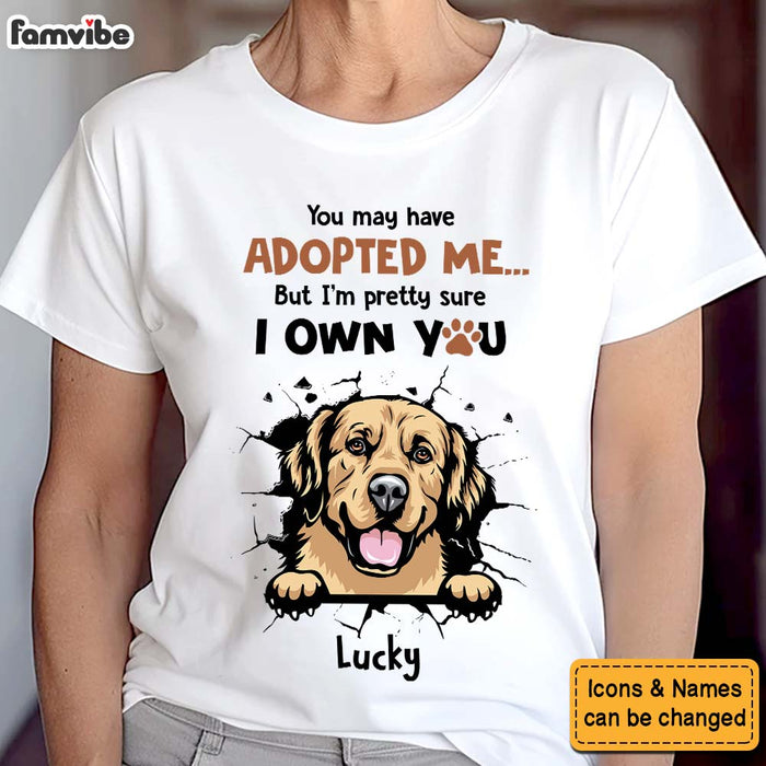 Personalized Gift For Dog Mom I'm Pretty Sure I Own You Shirt - Hoodie - Sweatshirt 32859 1