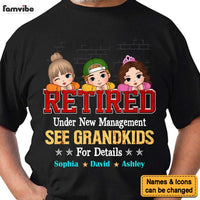 Personalized Gift For Grandpa Retired Under New Management Shirt - Hoodie - Sweatshirt 32867 thumb 1