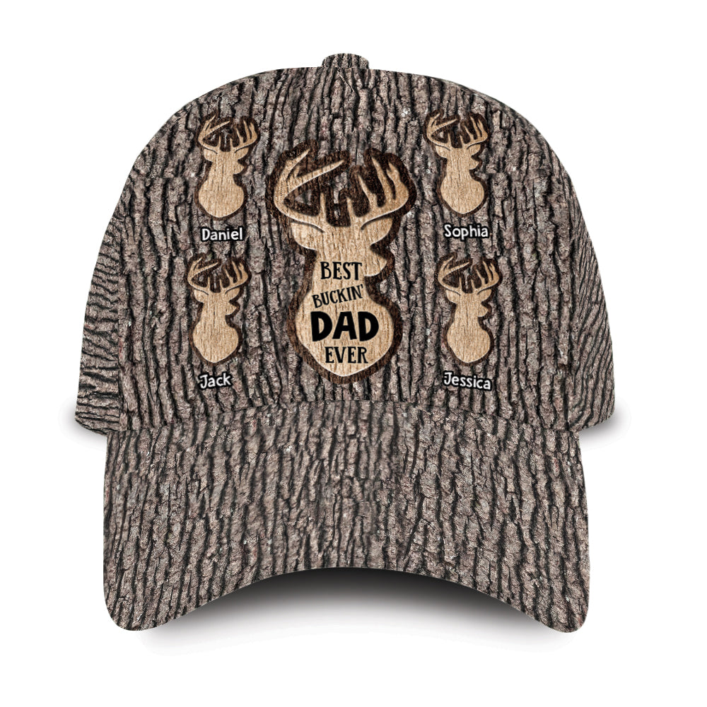 Personalized Gift For Grandpa Dear Hunting Cap 32870 Primary Mockup