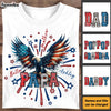 Personalized Gift For Grandpa Eagle Flag Shirt - Hoodie - Sweatshirt 32872 1