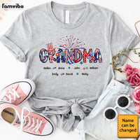 Personalized Gift For Grandma Fourth of July Shirt - Hoodie - Sweatshirt 32879 thumb 1