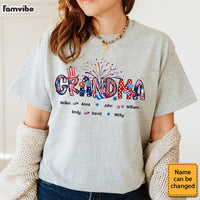 Personalized Gift For Grandma Fourth of July Shirt - Hoodie - Sweatshirt 32879 thumb 1