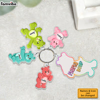 Personalized Gift For Grandma Bear Acrylic Custom Keychain 32883 thumb 1
