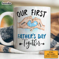 Personalized Gift For Dad First Father's Day Together Mug 32885 thumb 1