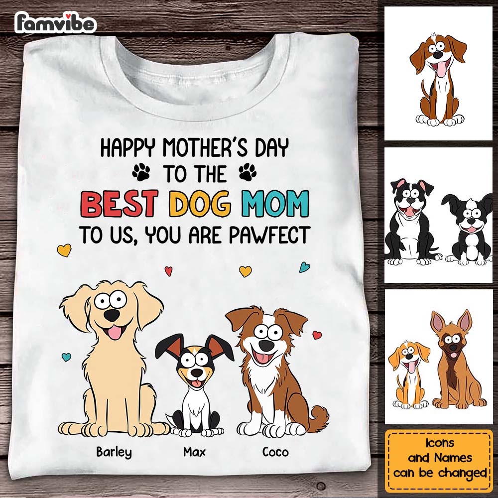 Personalized Gift For  Dog Mom Shirt Hoodie Sweatshirt 32888 Primary Mockup