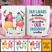 Personalized Gift for Friends limitless laughs Mug 32893 thumb 1