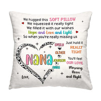 Personalized Gift For Grandma Love Heart Hug This Pillow 32895 thumb 1