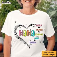 Personalized Gift For Grandma Love Hearts Shirt - Hoodie - Sweatshirt 32900 thumb 1