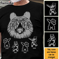 Personalized Cool Gift for Grandpa Dad Papa Bear Shirt - Hoodie - Sweatshirt 32901 thumb 1