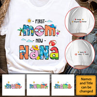 Personalized Gift For First Mom Now Grandma Sleeve Printed T-shirt 32911 thumb 1