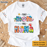 Personalized Gift For First Mom Now Grandma Sleeve Printed T-shirt 32911 thumb 1
