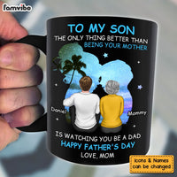 Personalized Gift For Son Happy Father's Day Mug 32920 thumb 1