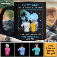 Personalized Gift For Son Happy Father's Day Mug 32920 thumb 1