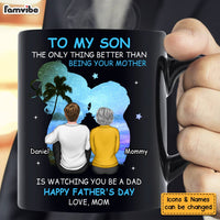 Personalized Gift For Son Happy Father's Day Mug 32920 thumb 1