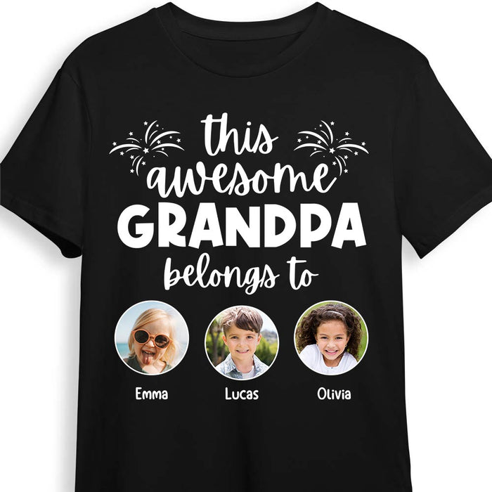Personalized Gift For Grandpa, Dad Shirt - Hoodie - Sweatshirt 32928 1
