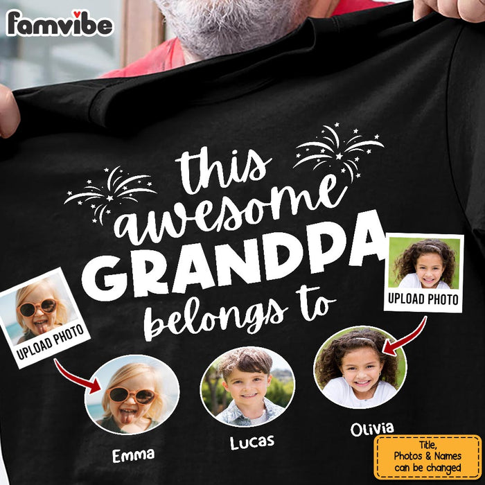 Personalized Gift For Grandpa, Dad Shirt - Hoodie - Sweatshirt 32928 1