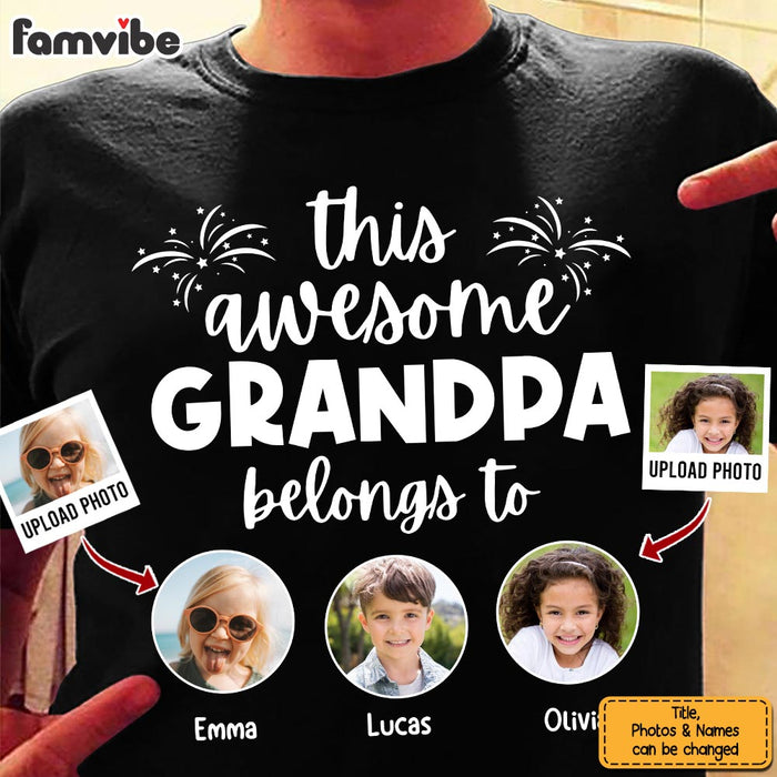 Personalized Gift For Grandpa, Dad Shirt - Hoodie - Sweatshirt 32928 1
