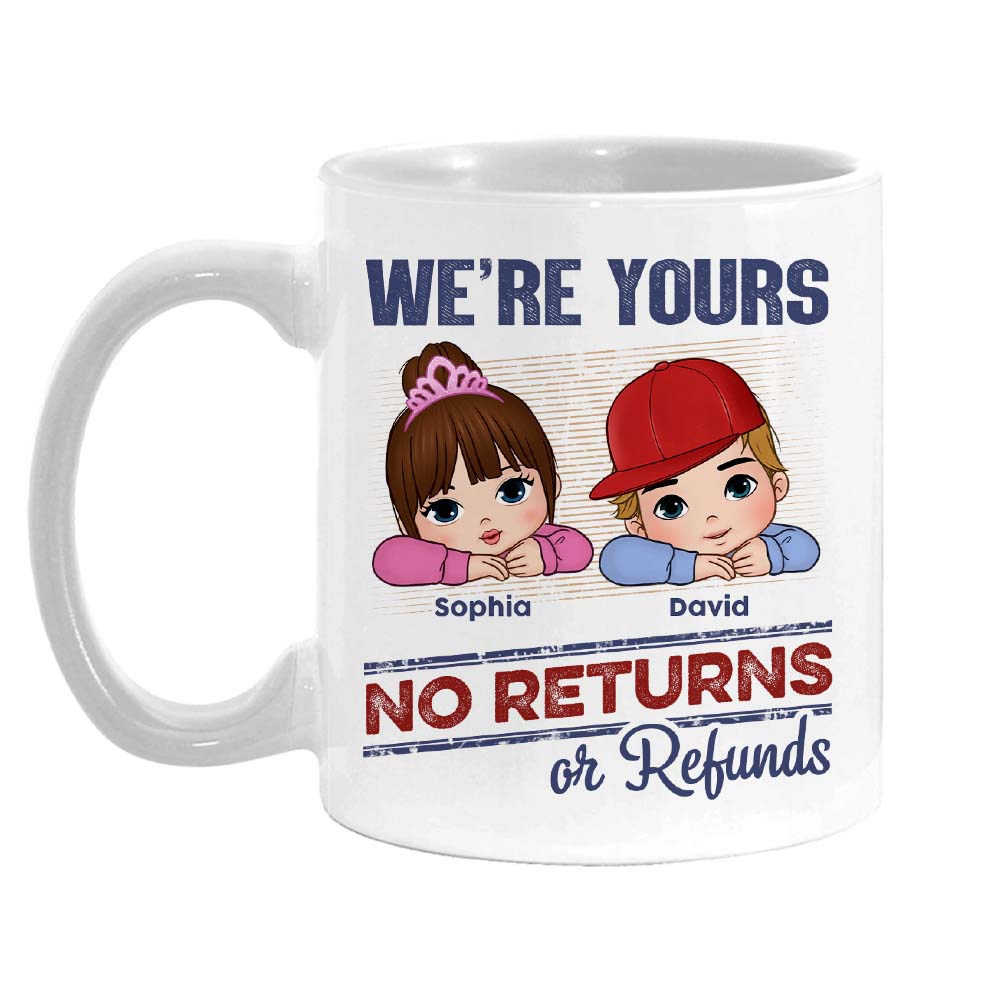 Personalized Gift For No Returns Or Refunds Grandkids Mug 32929 Primary Mockup