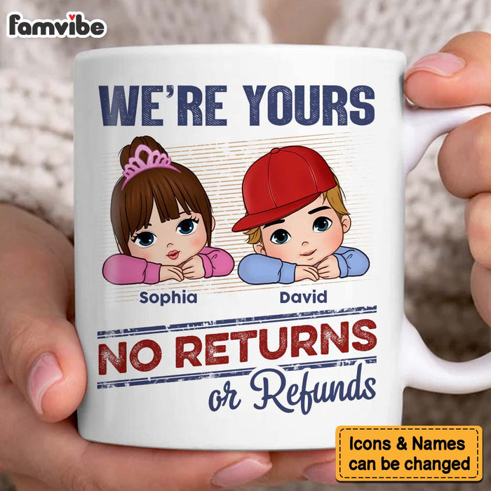 Personalized Gift For No Returns Or Refunds Grandkids Mug 32929 1