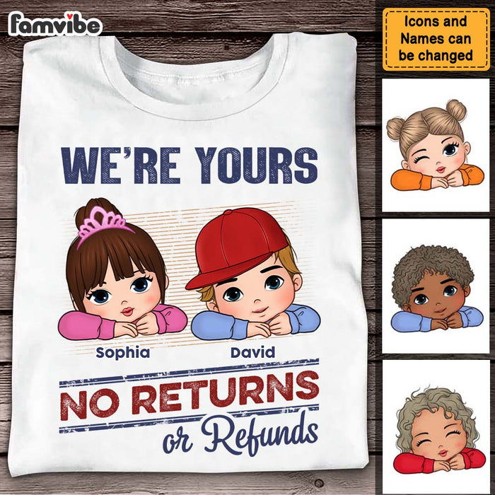Personalized Gift For No Returns Or Refunds Grandkids Shirt - Hoodie - Sweatshirt 32930 1