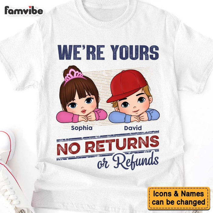 Personalized Gift For No Returns Or Refunds Grandkids Shirt - Hoodie - Sweatshirt 32930 1