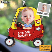 Personalized Gift for Grandpa Drive Safe Ornament 32934 thumb 1