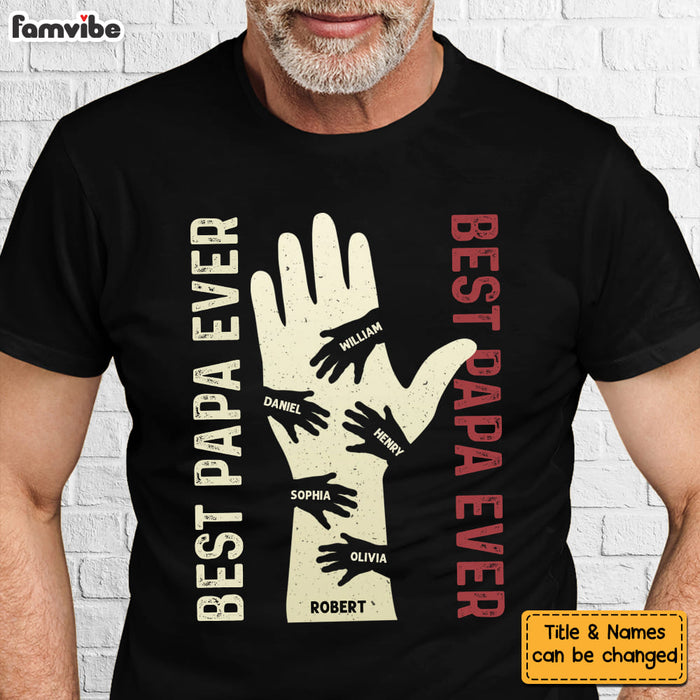 Personalized Gift For Dad, Grandpa Shirt - Hoodie - Sweatshirt 32935 1