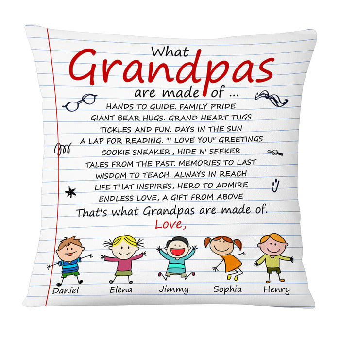 Personalized Gift For Grandpas Are Made Of Pillow 32936 1
