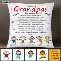 Personalized Gift For Grandpas Are Made Of Pillow 32936 thumb 1