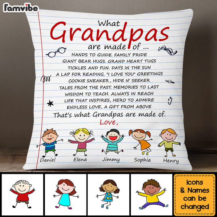 Personalized Gift For Grandpas Are Made Of Pillow 32936 1