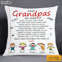 Personalized Gift For Grandpas Are Made Of Pillow 32936 thumb 1
