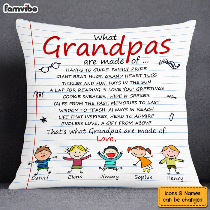 Personalized Gift For Grandpas Are Made Of Pillow 32936 1