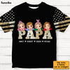 Personalized Gift For Papa and Dad Vintage Map All-over Print T Shirt - Hoodie - Sweatshirt 32942 1