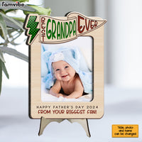 Personalized Gift For Dad Father's Day 2 Layered Wooden Plaque 32943 thumb 1
