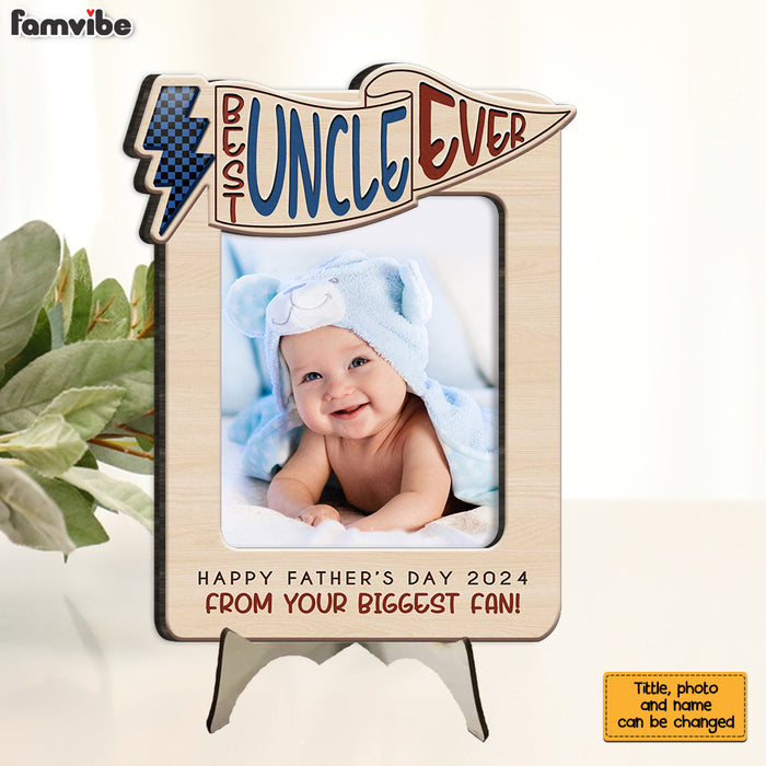 Personalized Gift For Dad Father's Day 2 Layered Wooden Plaque 32943 1