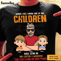 Personalized  Funny Shirt For Dad Man And Kids Shirt - Hoodie - Sweatshirt 32847 32947 thumb 1