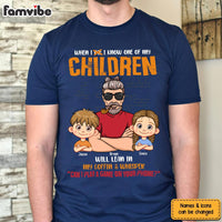 Personalized  Funny Shirt For Dad Man And Kids Shirt - Hoodie - Sweatshirt 32847 32947 thumb 1