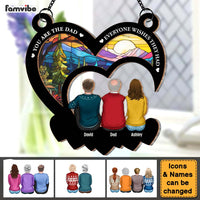 Personalized Gift For Dad You Are The Dad Everyone Wishes They Had Acrylic Mix Wood Suncatcher Ornament 32953 thumb 1